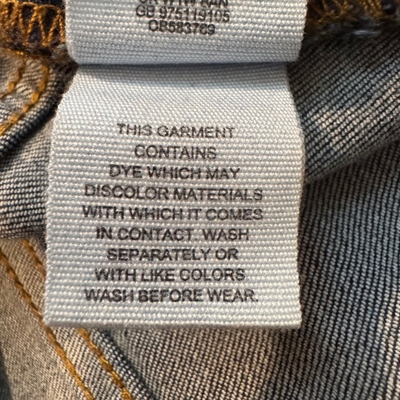 Free People classic Blue Distressed Women's skinny Jeans - Picture 2 of 9